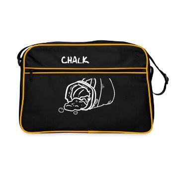 bouldering - Sac Retro - noir/or - Devant