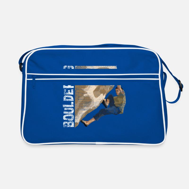 Bouldern Klettern Retro Tasche