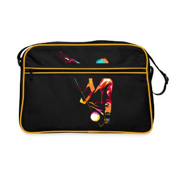 diabolo - Sac Retro - noir/or - Devant