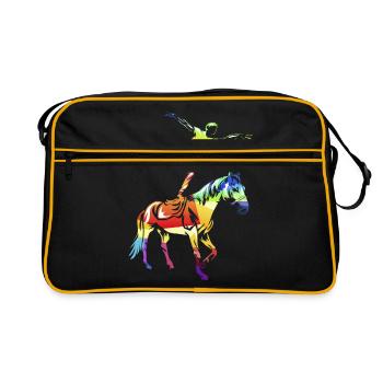 Vaulting - Retro Bag - black/gold - Front