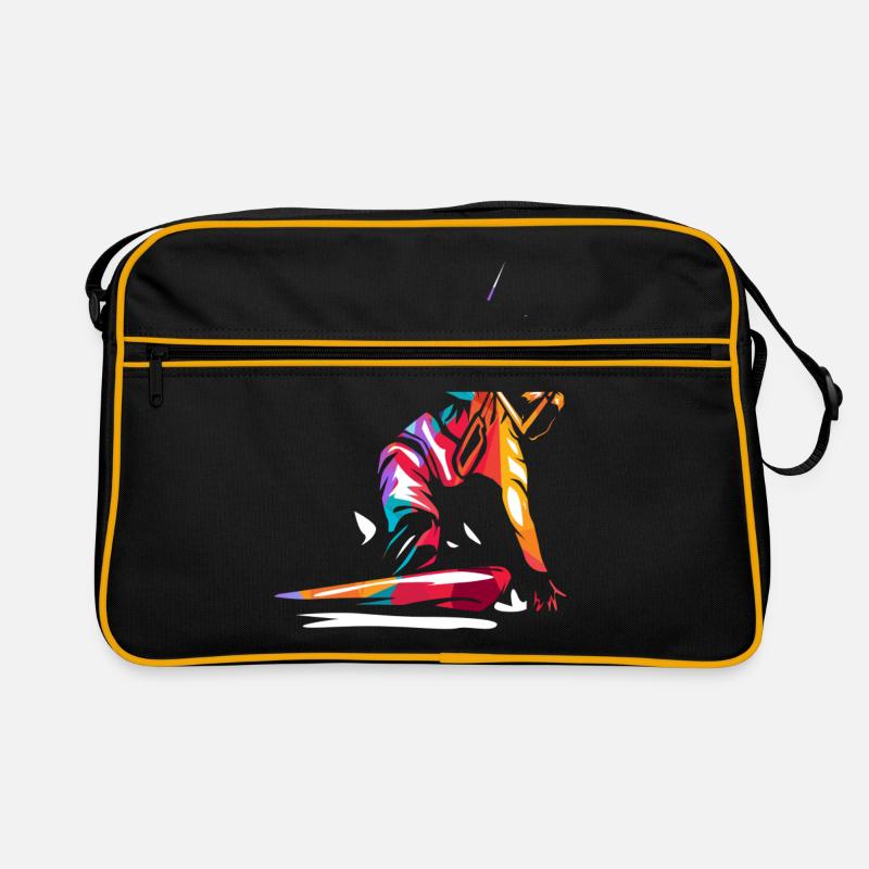 kitesurfing - Retro Bag - black/gold