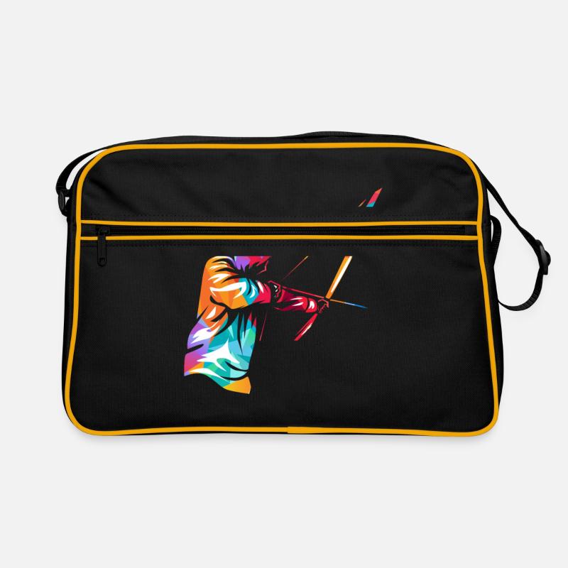 Bogenschießen Retro Tasche