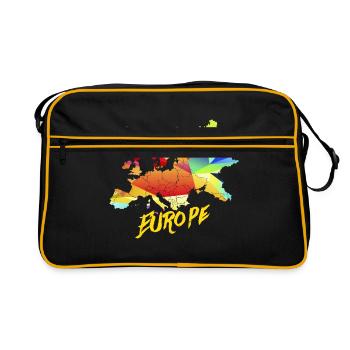 Continent européen - Sac Retro - noir/or - Devant