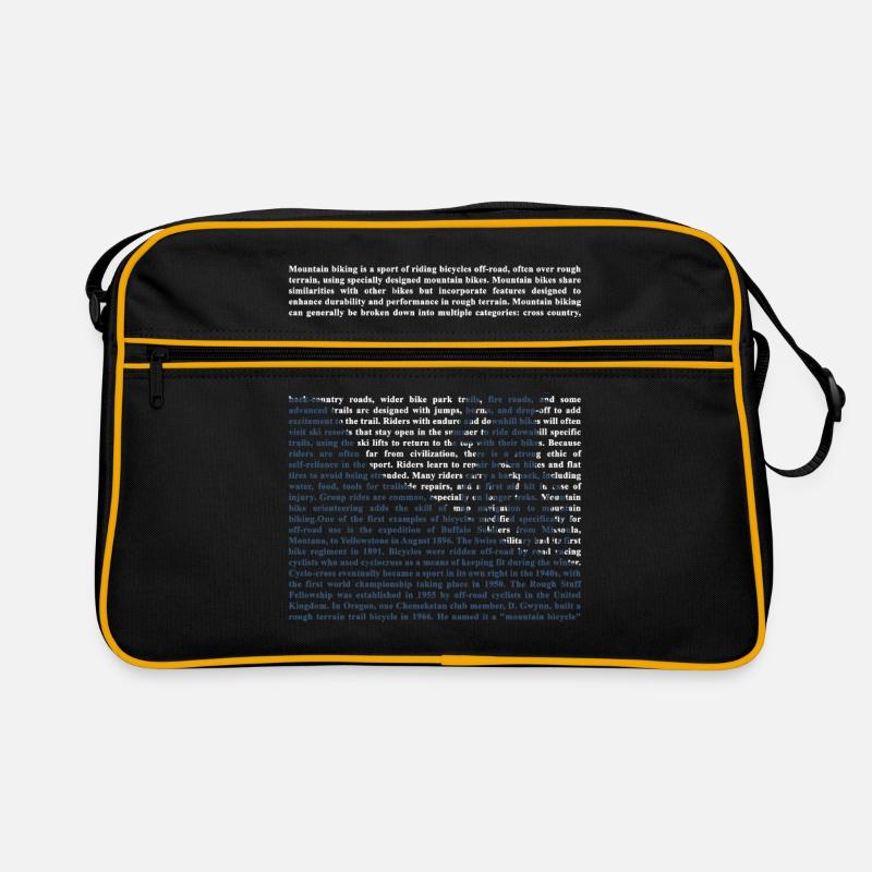 VTT - Sac Retro - noir/or