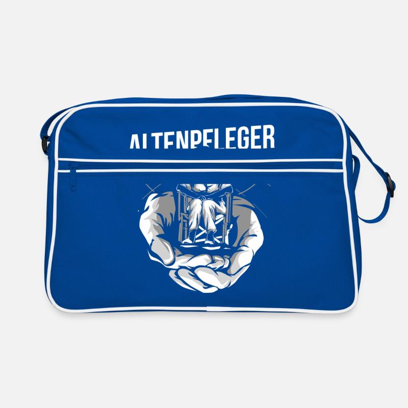 Altenpfleger Geschenk Retro Tasche