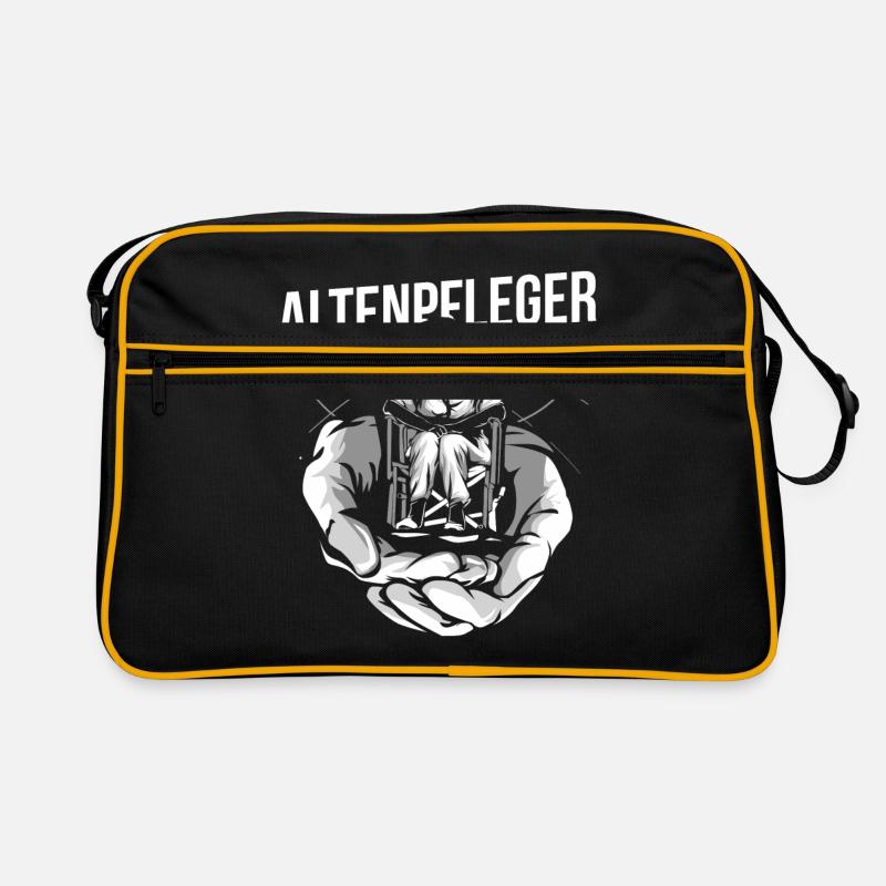 Cadeau infirmière gériatrique Sac Retro