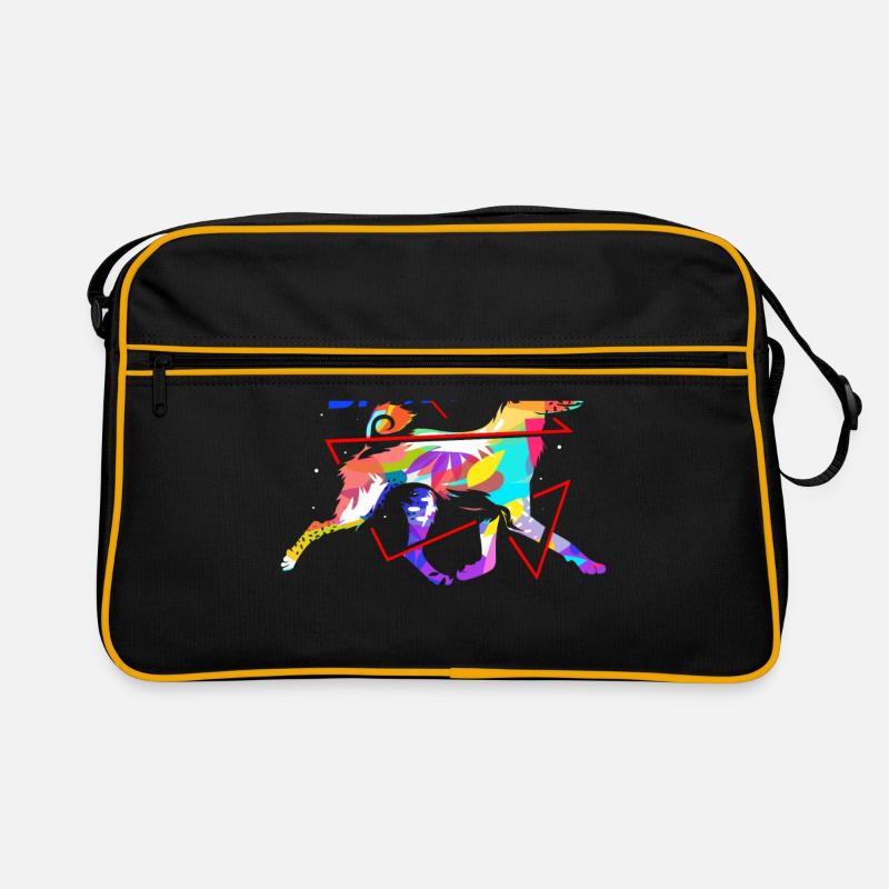 Basenji Geschenk Retro Tasche