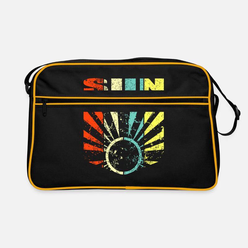 Soleil Printemps Cadeau d’été Sac Retro