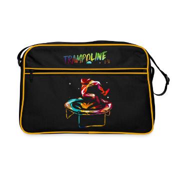 Trampoline - Retro Bag - black/gold - Front