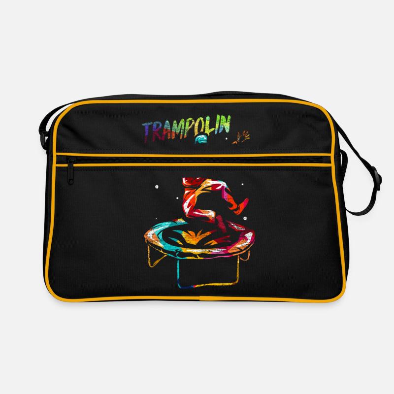 Trampolin Geschenk Retro Tasche