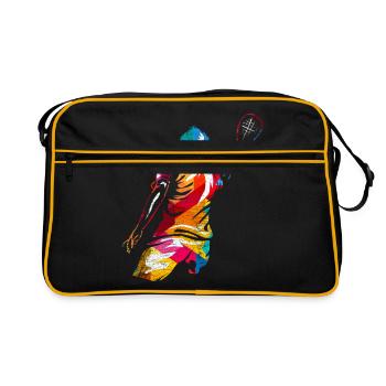 Speedminton - Sac Retro - noir/or - Devant