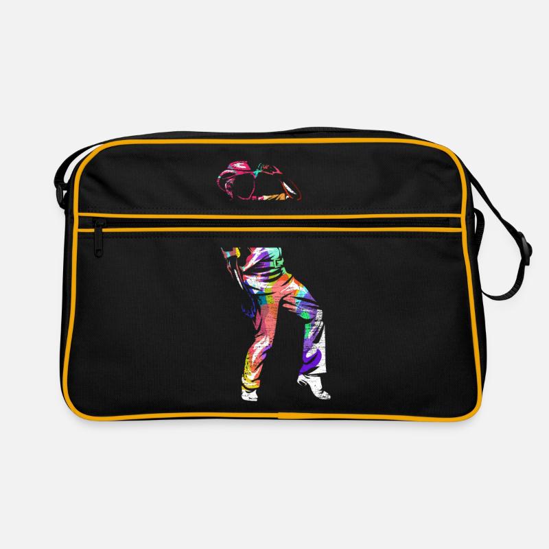 Linie Tanzen Retro Tasche