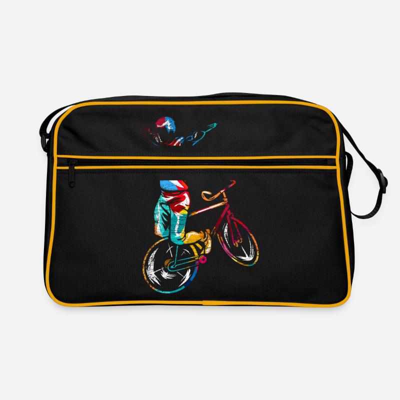 Art Biking Gift Retro Bag
