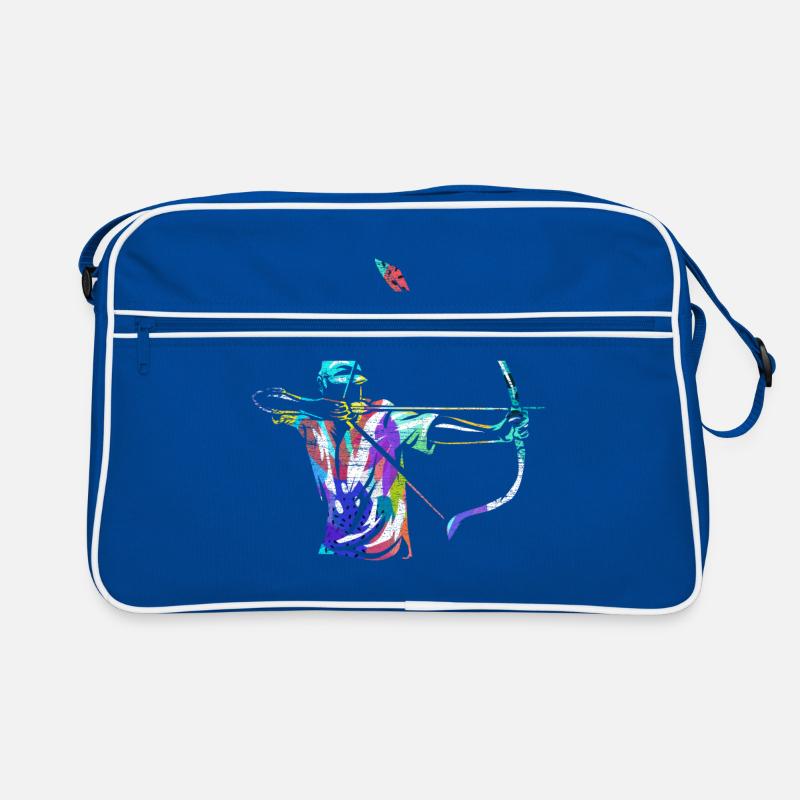 Bogenschießen Geschenk Retro Tasche
