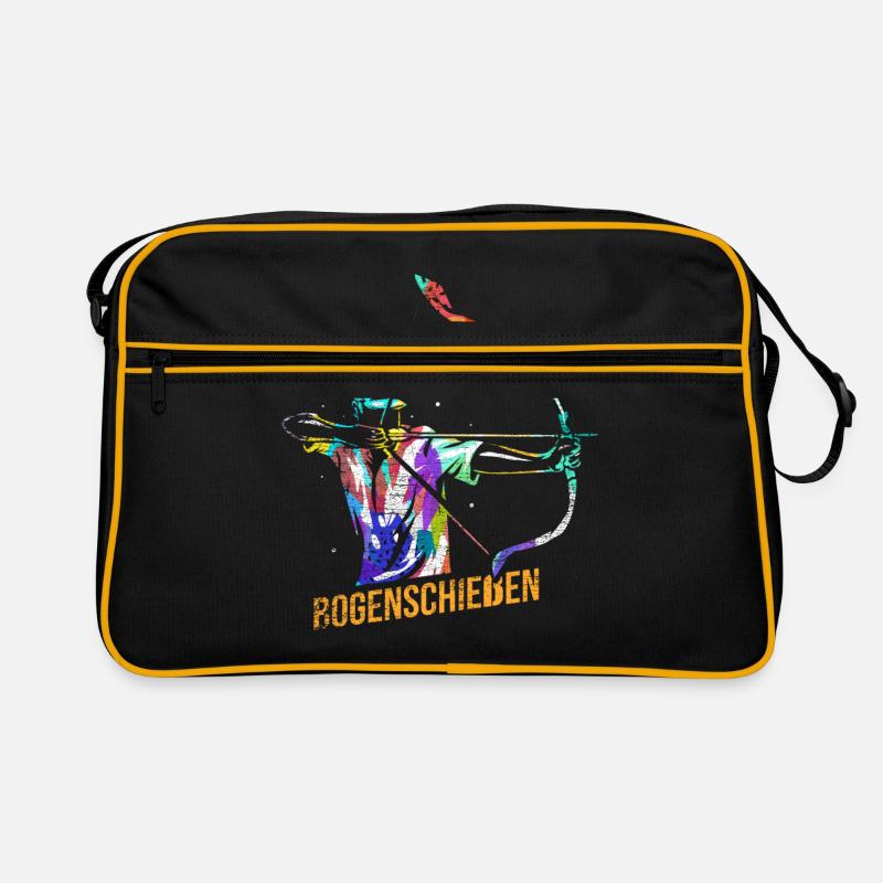Bogenschießen Geschenk Retro Tasche