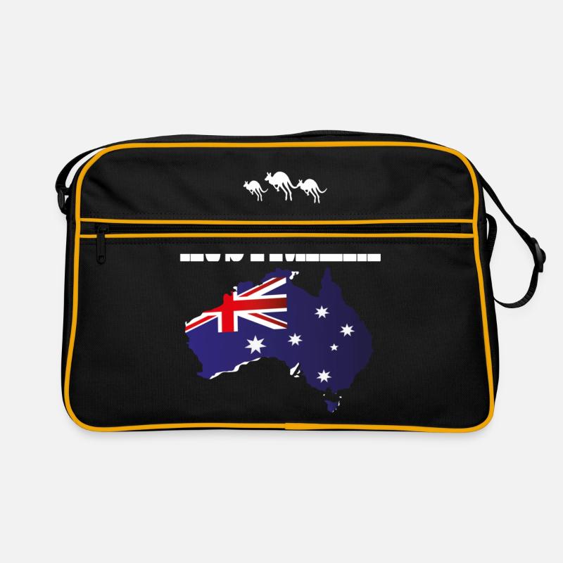Australia kangaroo Retro Bag