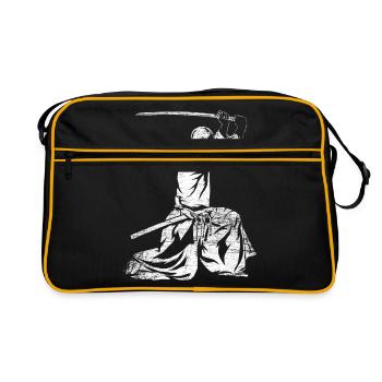 Kumdo épée Kendo cadeau - Sac Retro - noir/or - Devant