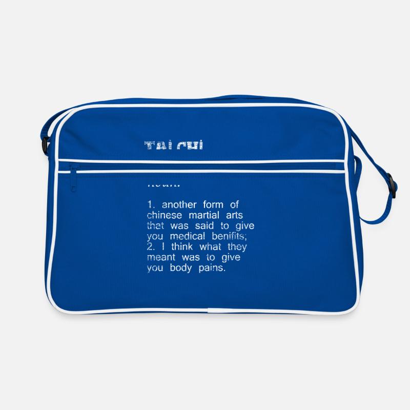 Tai Chi Geschenk Retro Tasche