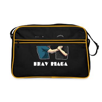 Krav Maga - Sac Retro - noir/or - Devant