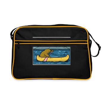 mesa - Retro Bag - black/gold - Front