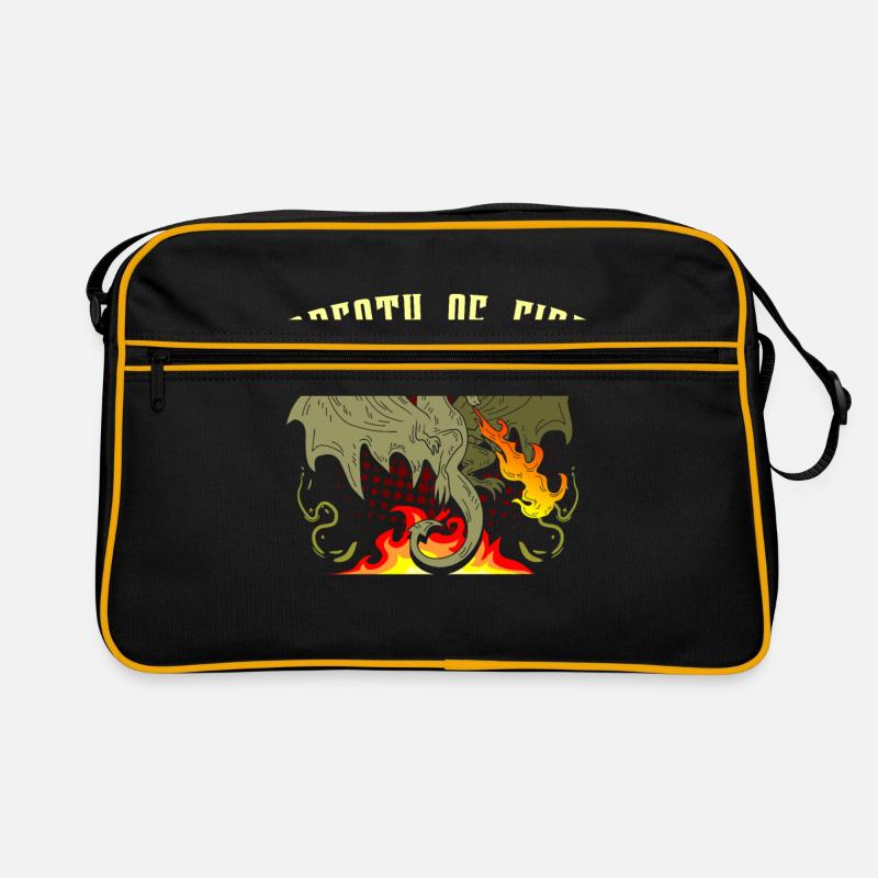 Drache Retro Tasche