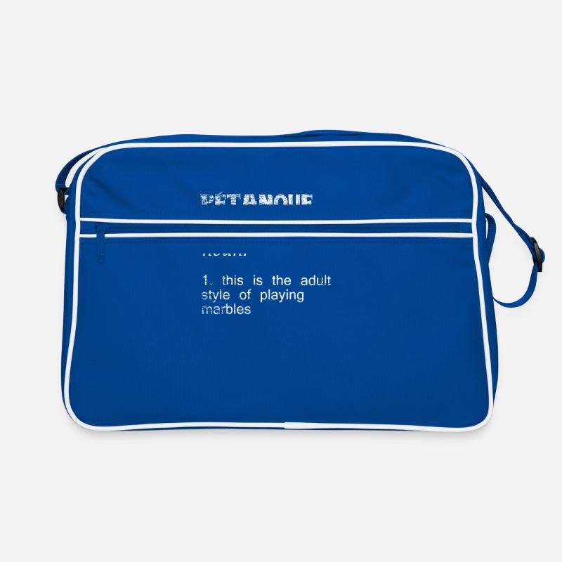 Pétanque gift Retro Bag