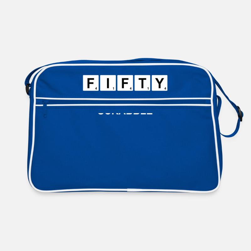 50. Geburtstag Retro Tasche