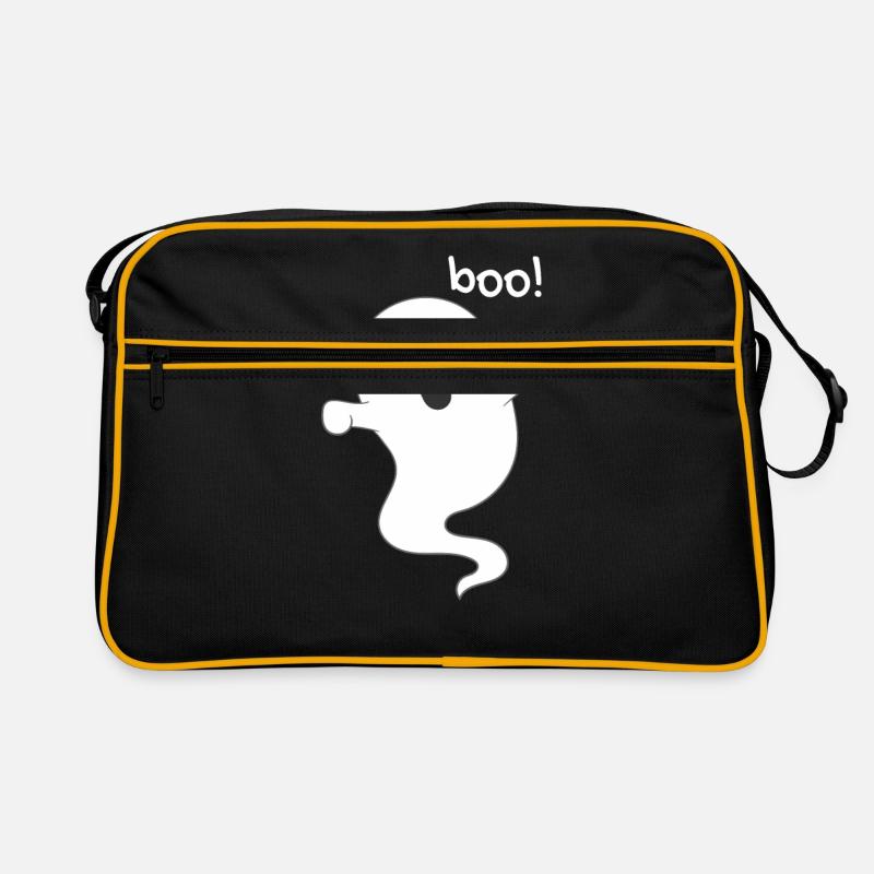 Geist - Retro Tasche - Schwarz/Gold