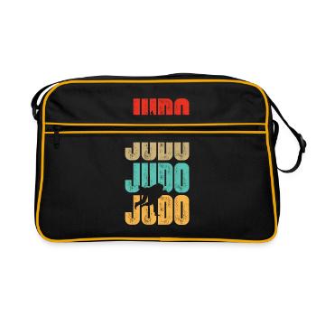 Arts martiaux de judo Arts martiaux - Sac Retro - noir/or - Devant