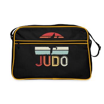 Arts martiaux de judo Arts martiaux - Sac Retro - noir/or - Devant