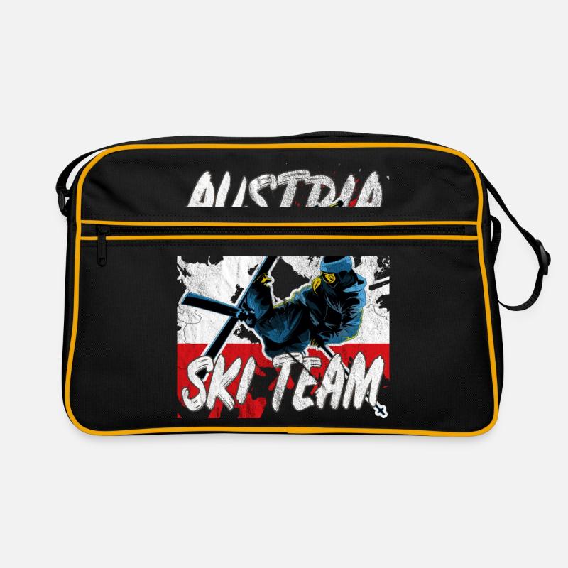 Équipe de ski d'Autriche Sac Retro