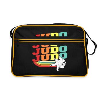 Arts martiaux de judo Arts martiaux - Sac Retro - noir/or - Devant