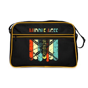 middle Ages - Retro Bag - black/gold - Front