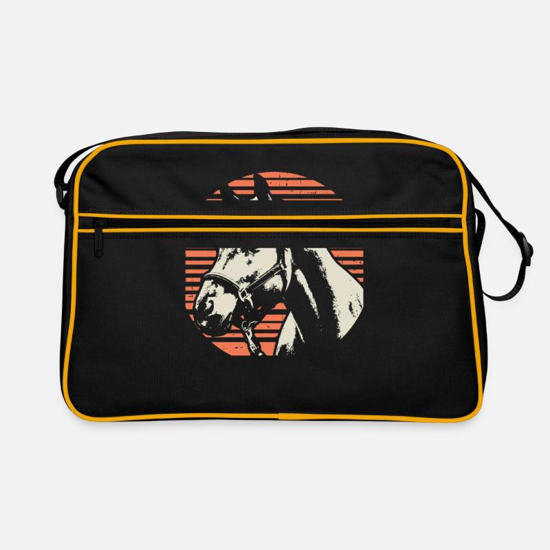 Pferd Retro Tasche