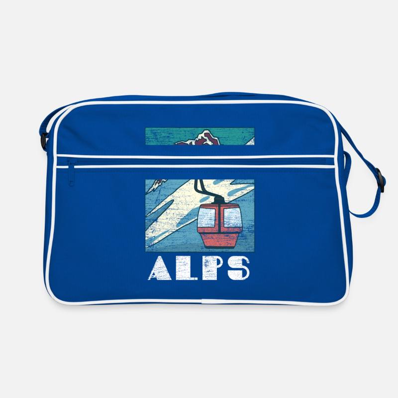 Alpen Geschenk Retro Tasche