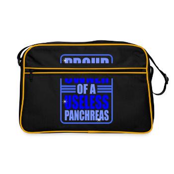 Diabetes Diabetes - Retro Bag - black/gold - Front