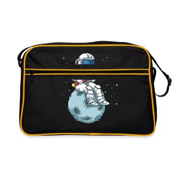 Bassoon Shirt Astronaut Bassoon Big Band Bassoon - Retro Bag - black/gold - Front