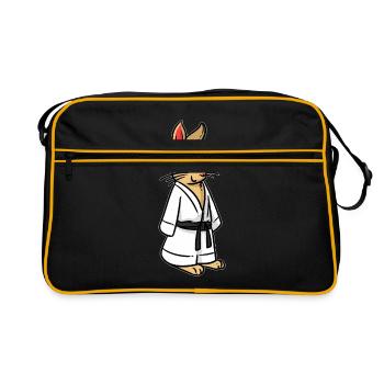 Kudo Rabbit - Sac Retro - noir/or - Devant