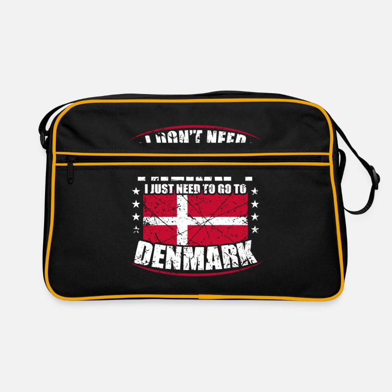 Danemark Danois Cadeau danois Copenhague Sac Retro