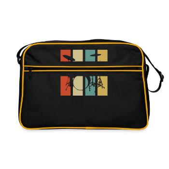 Drums - Retro Bag - black/gold - Front