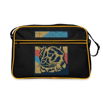 Tonkanese gift - Retro Bag - black/gold - Front