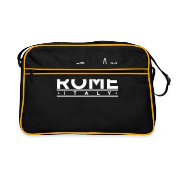 Rome - Retro Bag - black/gold - Front
