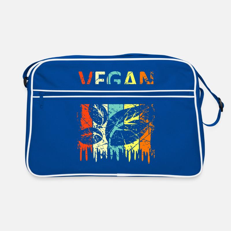 végétalien Sac Retro