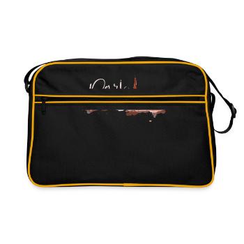 Paris - Retro Bag - black/gold - Front