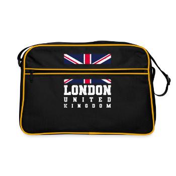 Londres - Sac Retro - noir/or - Devant