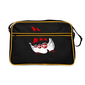 Denmark - Retro Bag - black/gold - Front