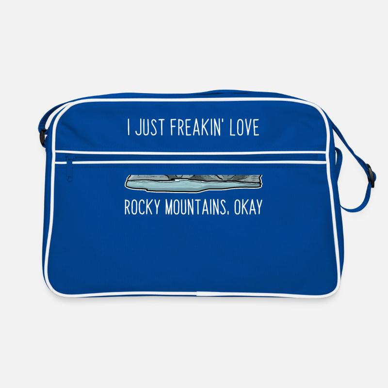 Rocky Mountains Retro Bag
