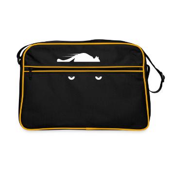 chat - Sac Retro - noir/or - Devant