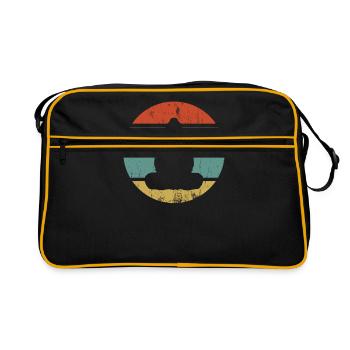 bouddhisme - Sac Retro - noir/or - Devant