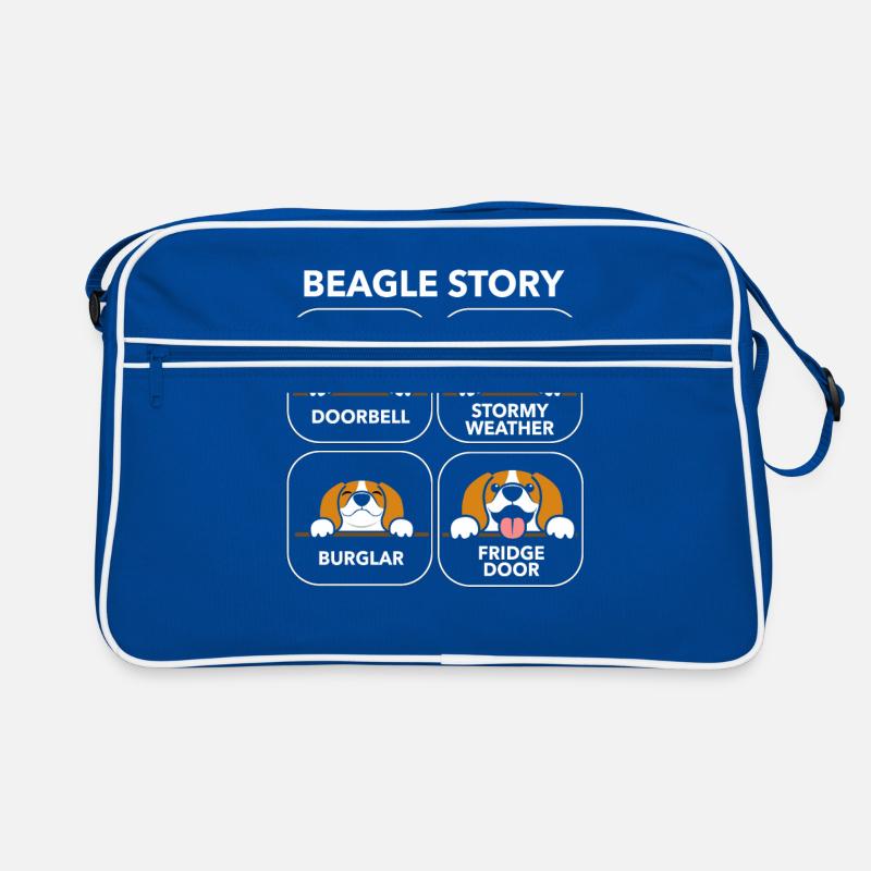 Idée cadeau chien chiot Beagle Sac Retro